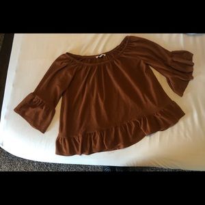 Off the shoulder top!